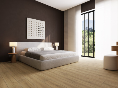 Замковый ламинат 100% натуральный, состоит из осины и березы 50/50, толщина 8 мм., водостойкий (72 часа защиты от воды), 34 класс износостойкости/AC6, ударопрочный. Структура N натуральные поры